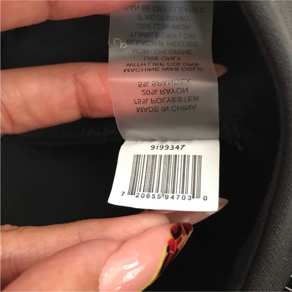 Black Slacks straight leg pant by Vince Camuto the Dallas pant - Picture 10 of 10